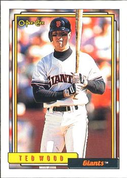 1992 O-Pee-Chee #358 Ted Wood Front