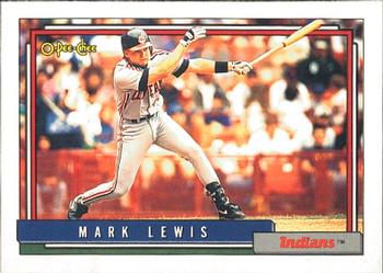 1992 O-Pee-Chee #446 Mark Lewis Front