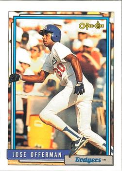 1992 O-Pee-Chee #493 Jose Offerman Front