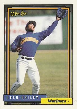 1992 O-Pee-Chee #502 Greg Briley Front