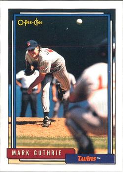 1992 O-Pee-Chee #548 Mark Guthrie Front
