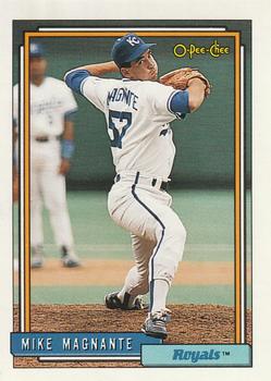 1992 O-Pee-Chee #597 Mike Magnante Front