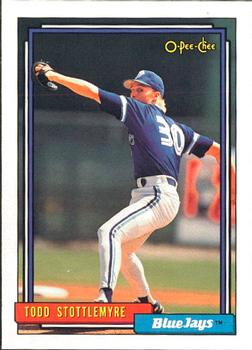 1992 O-Pee-Chee #607 Todd Stottlemyre Front