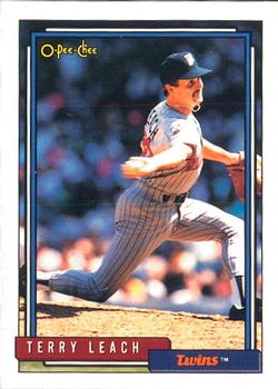 1992 O-Pee-Chee #644 Terry Leach Front