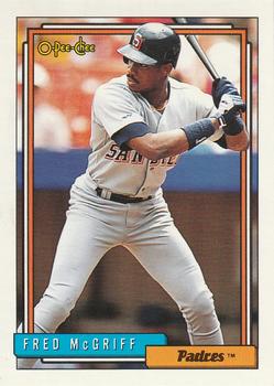 1992 O-Pee-Chee #660 Fred McGriff Front