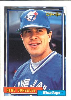 1992 O-Pee-Chee #681 Rene Gonzales Front