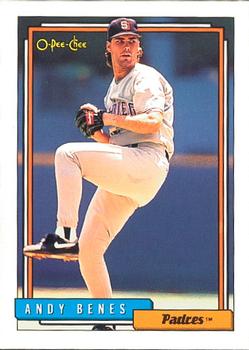 1992 O-Pee-Chee #682 Andy Benes Front