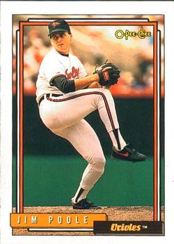 1992 O-Pee-Chee #683 Jim Poole Front