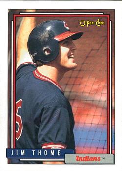 1992 O-Pee-Chee #768 Jim Thome Front