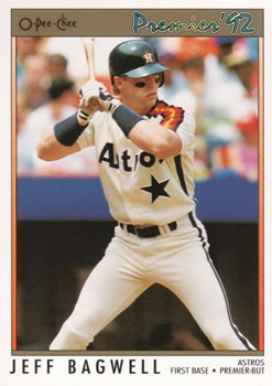 1992 O-Pee-Chee Premier #107 Jeff Bagwell Front