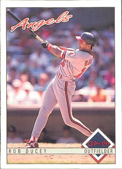 1993 O-Pee-Chee #55 Rob Ducey Front