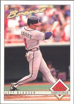 1993 O-Pee-Chee #59 Jeff Blauser Front