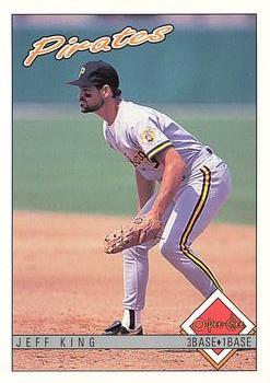 1993 O-Pee-Chee #96 Jeff King Front