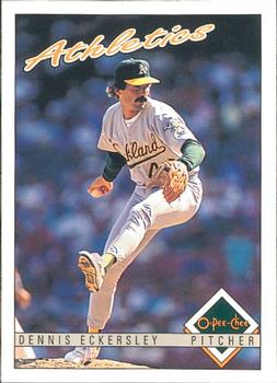 1993 O-Pee-Chee #106 Dennis Eckersley Front