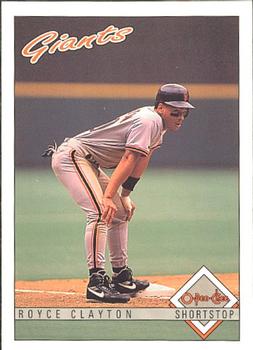 1993 O-Pee-Chee #138 Royce Clayton Front