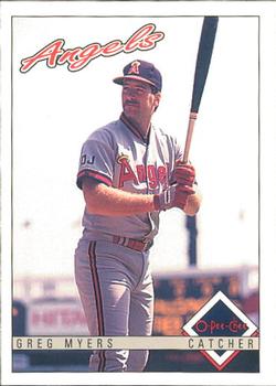 1993 O-Pee-Chee #241 Greg Myers Front