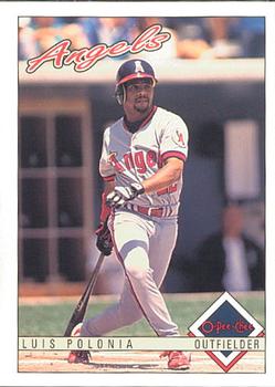 1993 O-Pee-Chee #266 Luis Polonia Front