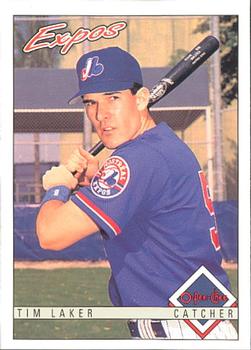 1993 O-Pee-Chee #276 Tim Laker Front