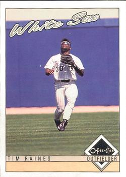 1993 O-Pee-Chee #290 Tim Raines Front