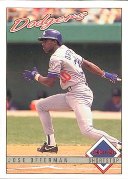 1993 O-Pee-Chee #299 Jose Offerman Front