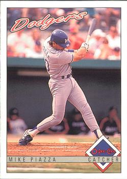 1993 O-Pee-Chee #314 Mike Piazza Front