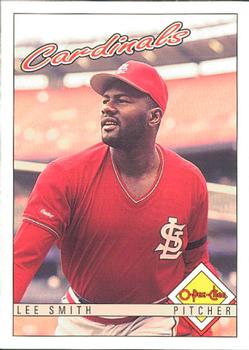 1993 O-Pee-Chee #324 Lee Smith Front