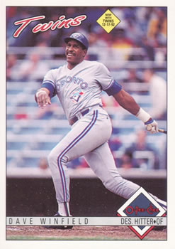 1993 O-Pee-Chee #371 Dave Winfield Front