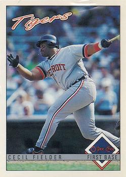 1993 O-Pee-Chee #51 Cecil Fielder Front