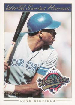 1993 O-Pee-Chee - World Series Heroes #4 Dave Winfield Front