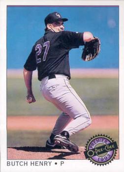 1993 O-Pee-Chee Premier #30 Butch Henry Front