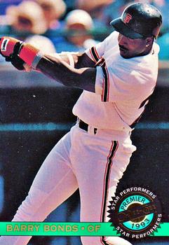 1993 O-Pee-Chee Premier - Star Performers Foil #14 Barry Bonds Front