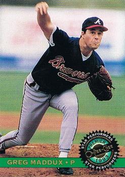 1993 O-Pee-Chee Premier - Star Performers Foil #19 Greg Maddux Front