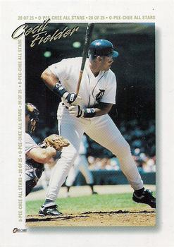 1994 O-Pee-Chee - All-Stars #20 Cecil Fielder Front