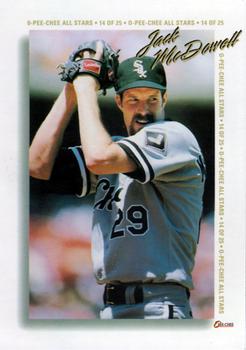 1994 O-Pee-Chee - All-Stars #14 Jack McDowell Front