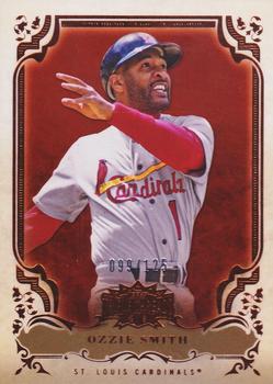 2013 Topps Triple Threads - Amber #7 Ozzie Smith Front