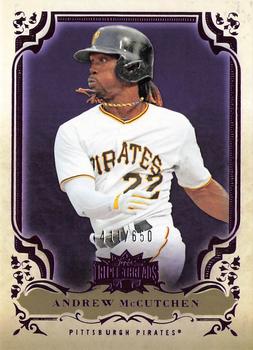 2013 Topps Triple Threads - Amethyst #62 Andrew McCutchen Front