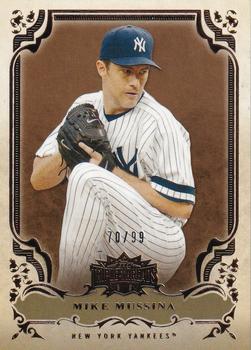 2013 Topps Triple Threads - Gold #2 Mike Mussina Front