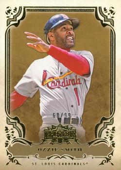 2013 Topps Triple Threads - Gold #7 Ozzie Smith Front
