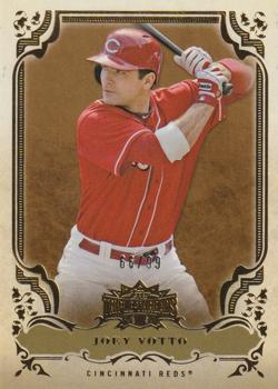 2013 Topps Triple Threads - Gold #38 Joey Votto Front