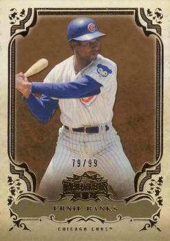 2013 Topps Triple Threads - Gold #84 Ernie Banks Front