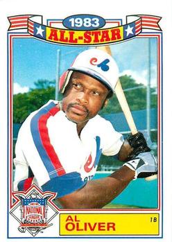 1984 Topps - Glossy All-Stars #13 Al Oliver Front