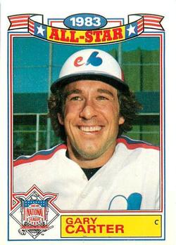 1984 Topps - Glossy All-Stars #20 Gary Carter Front