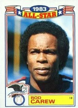 1984 Topps - Glossy All-Stars #2 Rod Carew Front