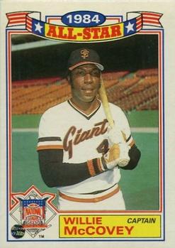 1985 Topps - Glossy All-Stars #11 Willie McCovey Front