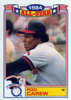 1985 Topps - Glossy All-Stars #13 Rod Carew Front