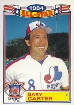 1985 Topps - Glossy All-Stars #9 Gary Carter Front