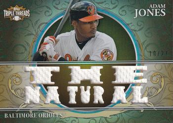 Adam Jones player worn jersey patch baseball card (Baltimore Orioles) 2017  Topps Clubhouse Collection #CCRAJ