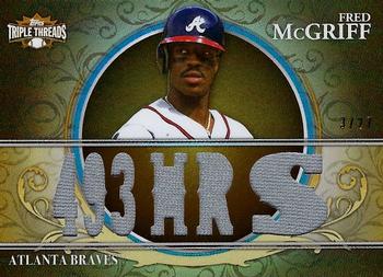 2013 Topps Triple Threads - Relics Sepia #TTR-FM3 Fred McGriff Front