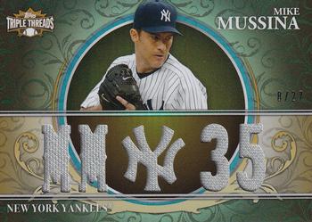 2013 Topps Triple Threads - Relics Sepia #TTR-MM3 Mike Mussina Front