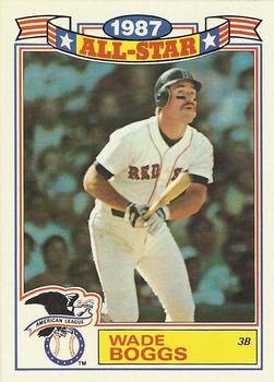 1988 Topps - Glossy All-Stars #4 Wade Boggs Front